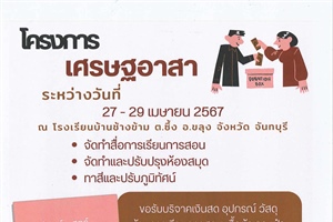 ขอเชิญร่วมบริจาคสิ่งของเครื่องใช้และทุนการศึกษา