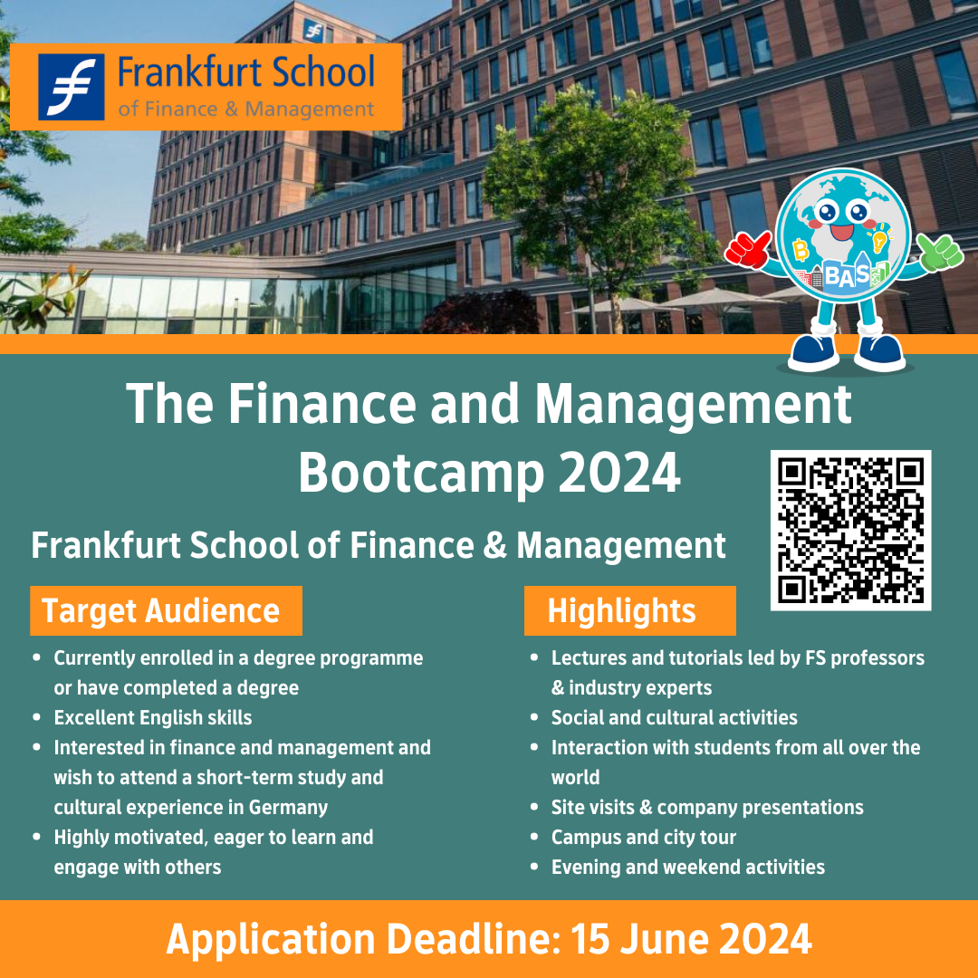 The Finance and Management Bootcamp 15 26 July 2024