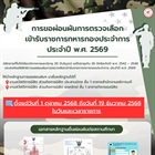 การขอผ่อนผันการตรวจเลือกเข้ารับราชการทหารกองประจำการ ประจำปี พ.ศ. 2569