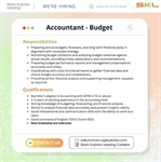 ประชาสัมพันธ์บริษัท สยามคูโบต้า ลีสซิ่ง จำกัด เปิดรับสมัครงานตำแหน่งสายงานบัญชีและการตลาด จำนวน 8 ตำแหน่ง