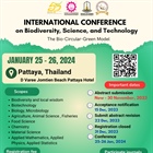 งานประชุมนานาชาติ International Conference on Biodiversity, Science and Technology ครั้งที่ 1