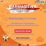 ทุนรัฐบาลอินโดนีเซีย DRI Scholarship program 2024