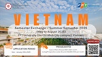 โครงการนิสิตแลกเปลี่ยน Exchange Program at FPT University (Ho Chi Minh City campus) Vietnam!