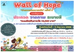 ขอความอนุเคราะห์ประชาสัมพันธ์ กิจกรรม "Wall Of Hope" กําแพงแห่งความหวัง ปีที่ 3